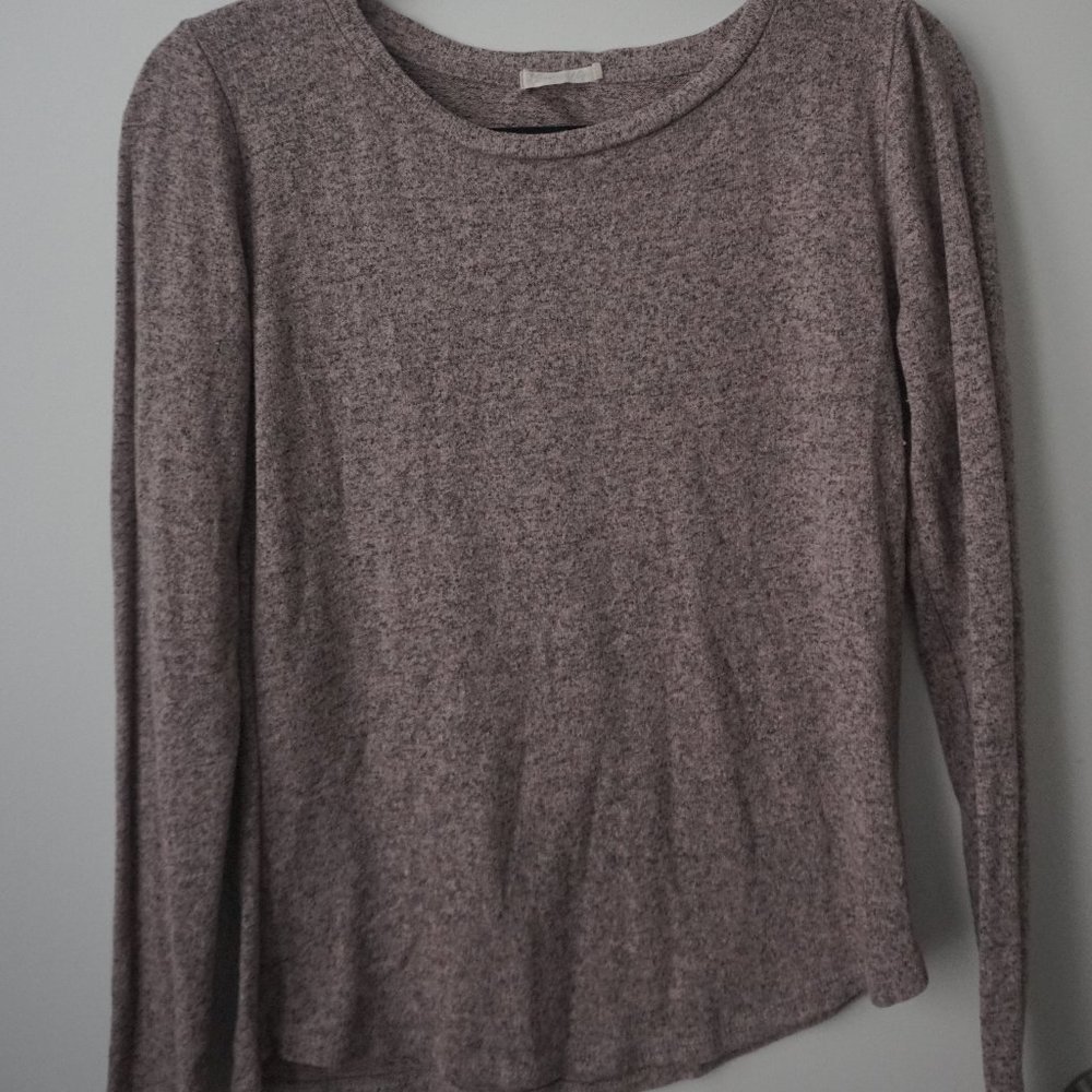 Heart Hips Purple Lightweight Sweater